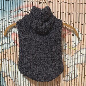 Barefoot Dreams COZYCHIC Ribbed Pet Sweater, Heathered Carbon/Black, Medium